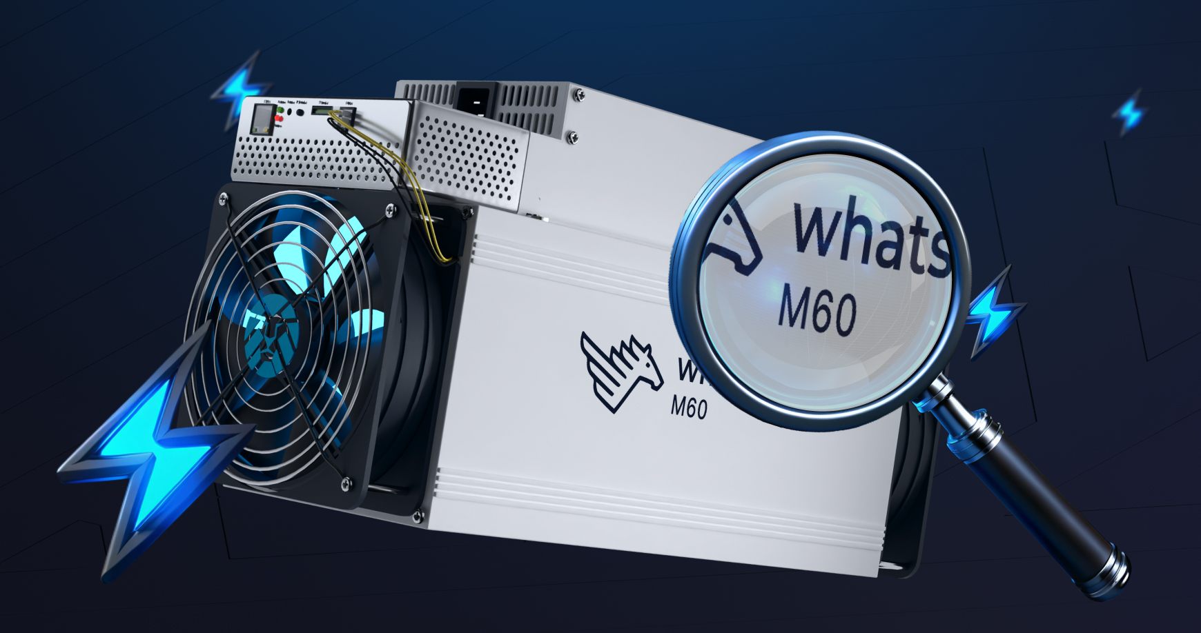 О модели Whatsminer M60 О модели Whatsminer M60